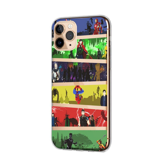 Avengers Marvel Movie Clear Soft Case-Oxvistore