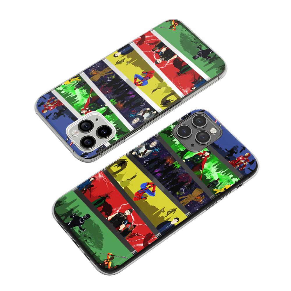 Avengers Marvel Movie Clear Soft Case-Oxvistore