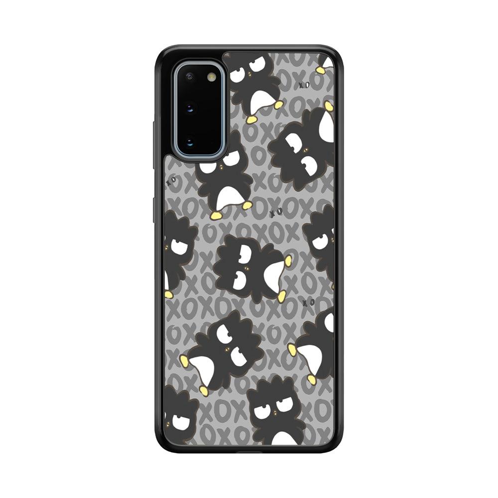 Bad Badtz-Maru Bad Face Patern Samsung Galaxy S20 Case-Rubber Black (2D Case)-Oxvistore