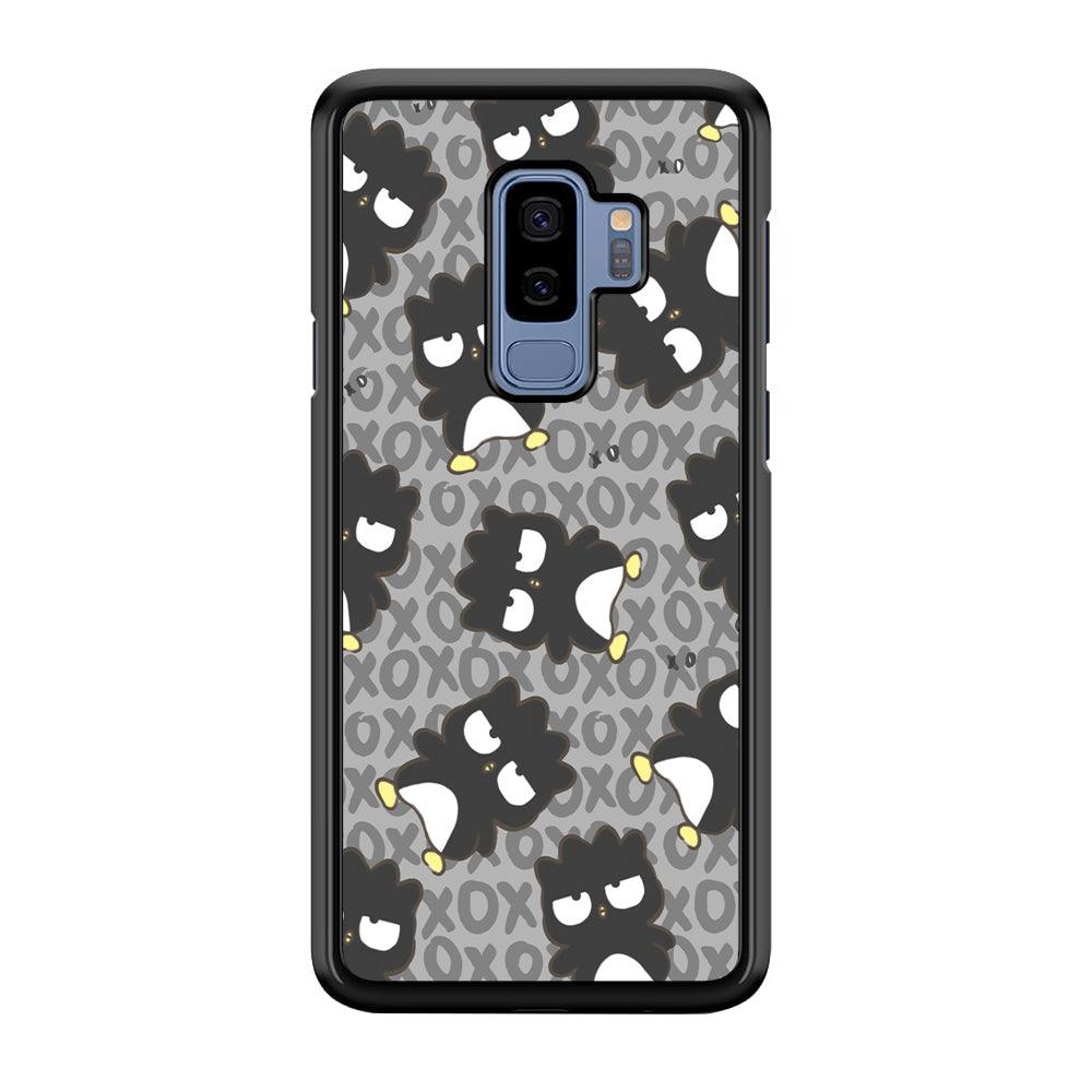 Bad Badtz-Maru Bad Face Patern Samsung Galaxy S9 Plus Case-Rubber Black (2D Case)-Oxvistore