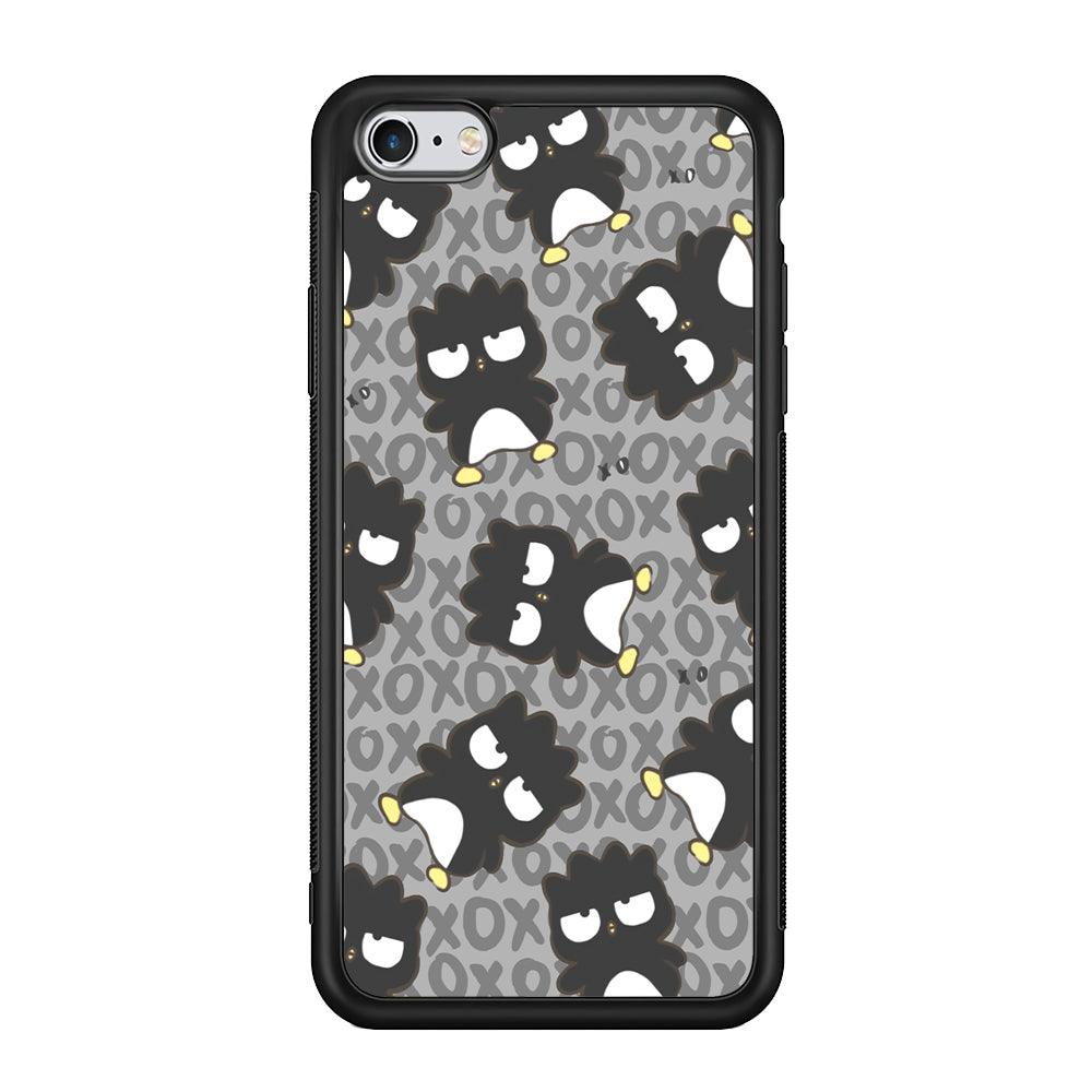 Bad Badtz-Maru Bad Face Patern iPhone 6 Plus | 6s Plus Case-Rubber Black (2D Case)-Oxvistore
