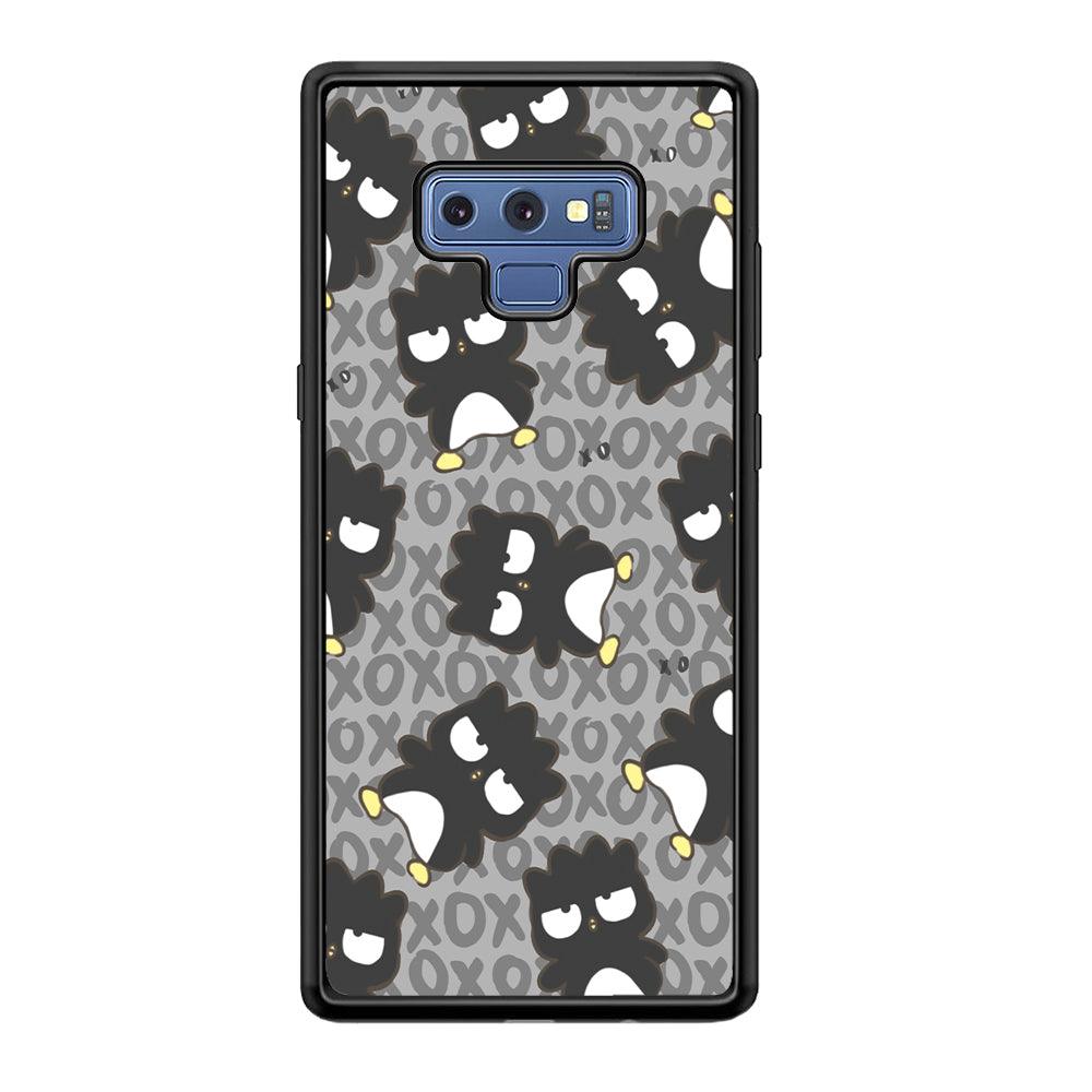 Bad Badtz-Maru Bad Face Patern Samsung Galaxy Note 9 Case-Rubber Black (2D Case)-Oxvistore