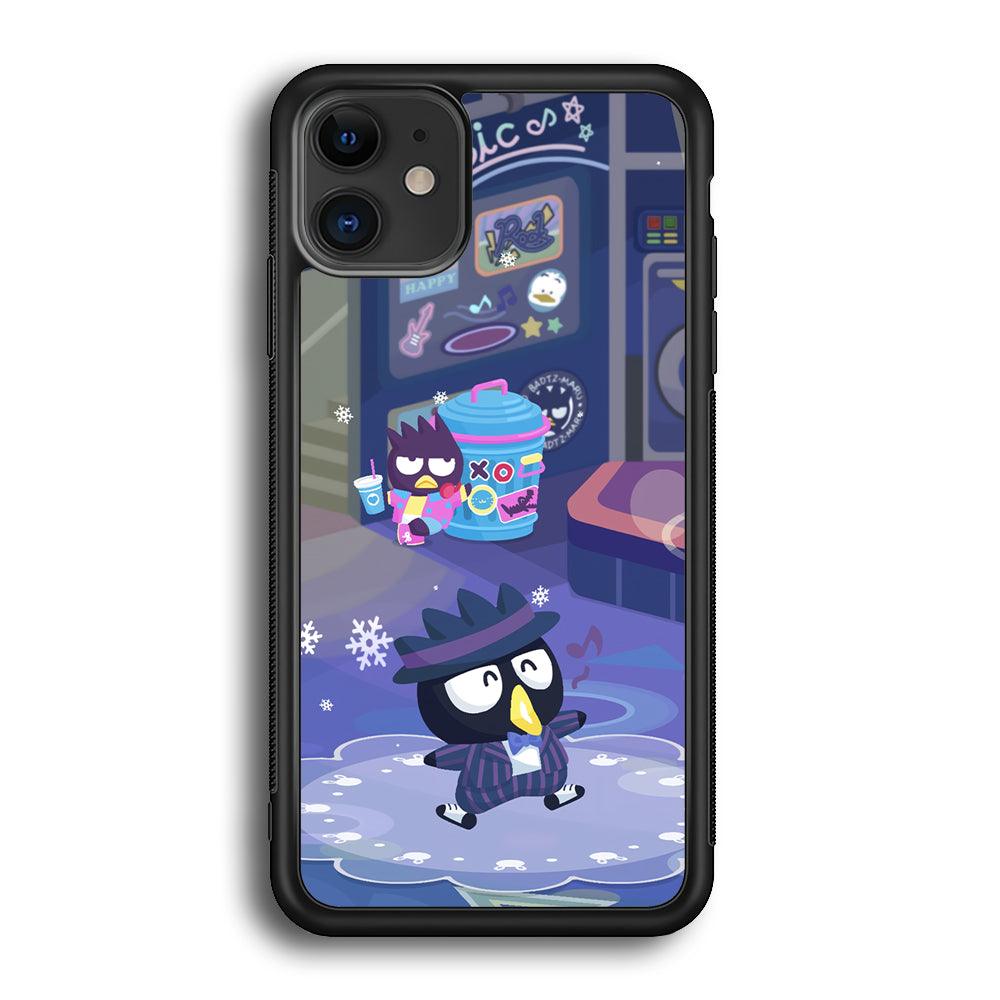 Bad Badtz-Maru Dancing Man iPhone 12 Case-Rubber Black (2D Case)-Oxvistore