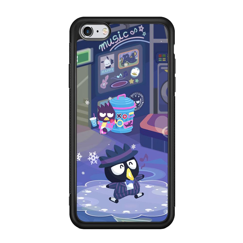 Bad Badtz-Maru Dancing Man iPhone 6 Plus | 6s Plus Case-Rubber Black (2D Case)-Oxvistore