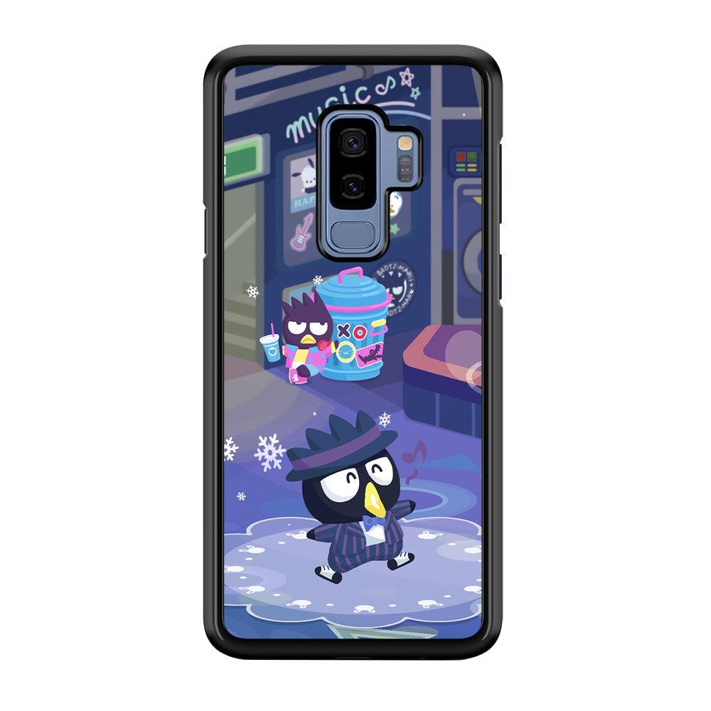 Bad Badtz-Maru Dancing Man Samsung Galaxy S9 Plus Case-Rubber Black (2D Case)-Oxvistore