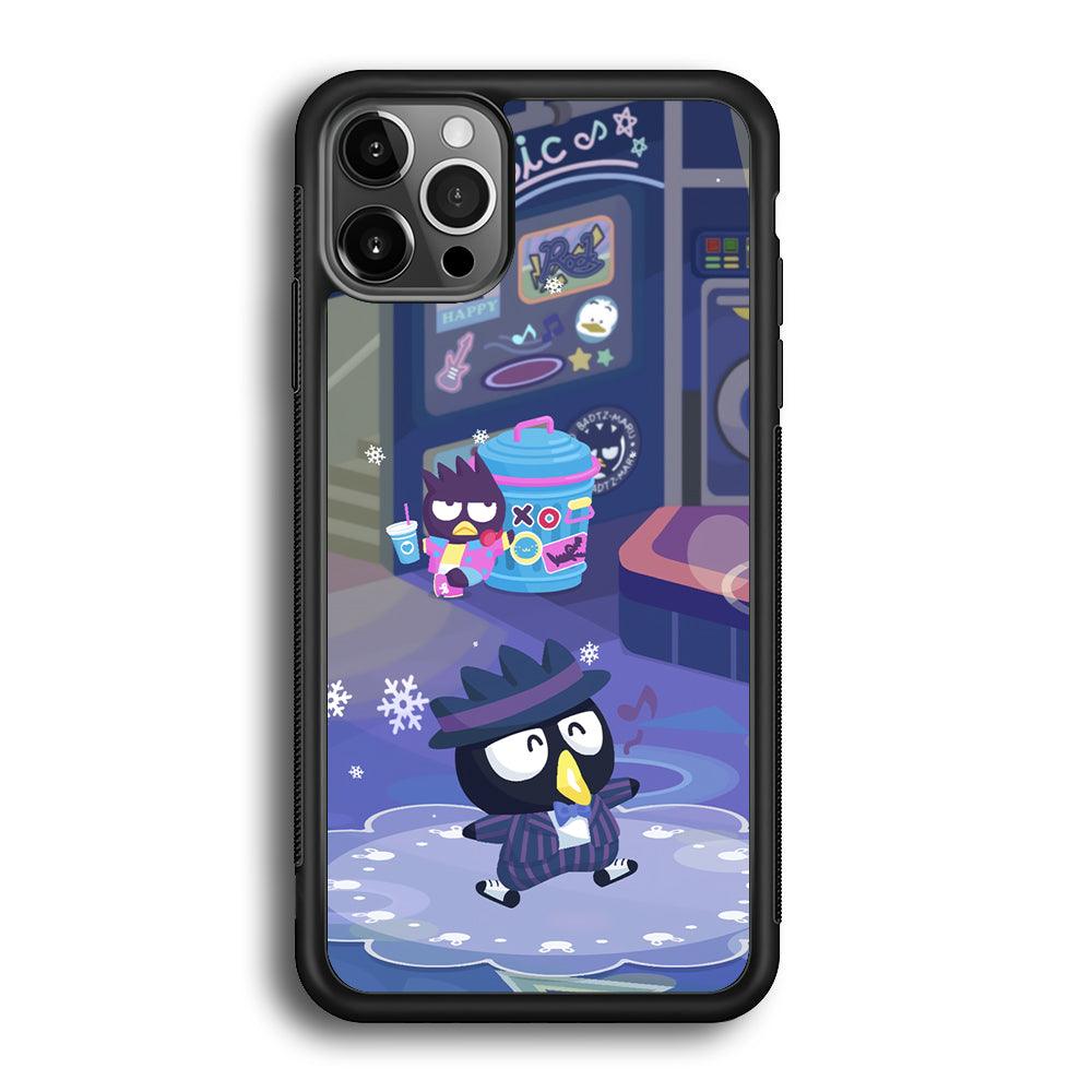 Bad Badtz-Maru Dancing Man iPhone 12 Pro Case-Rubber Black (2D Case)-Oxvistore