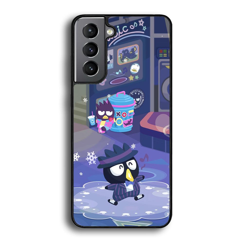 Bad Badtz-Maru Dancing Man Samsung Galaxy S22 Case-Rubber Black (2D Case)-Oxvistore