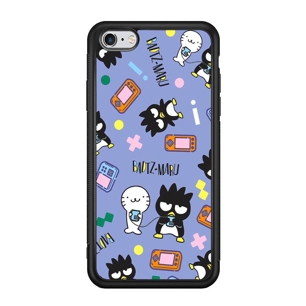 Bad Badtz-Maru Gaming Exhibition iPhone 6 Plus | 6s Plus Case-Rubber Black (2D Case)-Oxvistore
