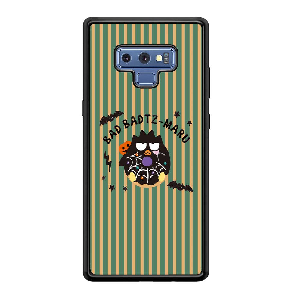 Bad Badtz-Maru Scene in Halloween Samsung Galaxy Note 9 Case-Rubber Black (2D Case)-Oxvistore