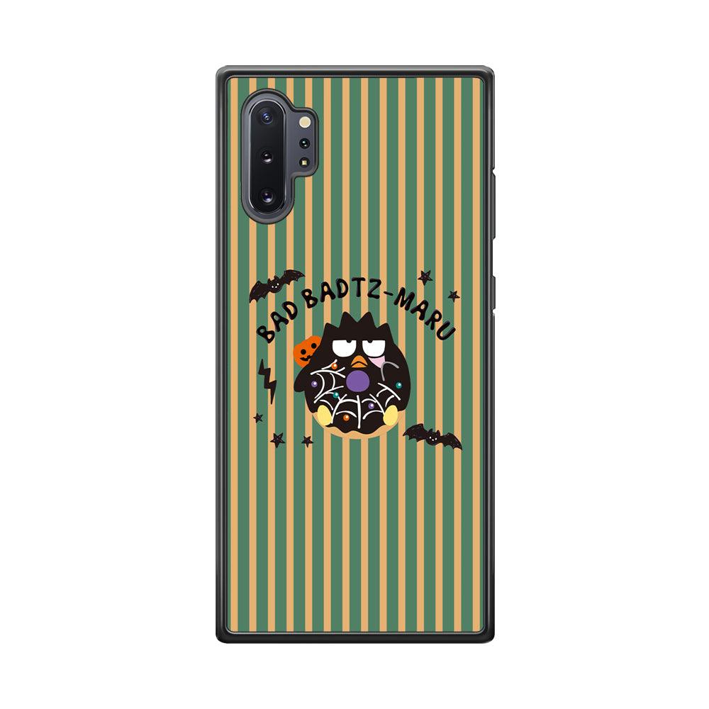 Bad Badtz-Maru Scene in Halloween Samsung Galaxy Note 10 Plus Case-Rubber Black (2D Case)-Oxvistore
