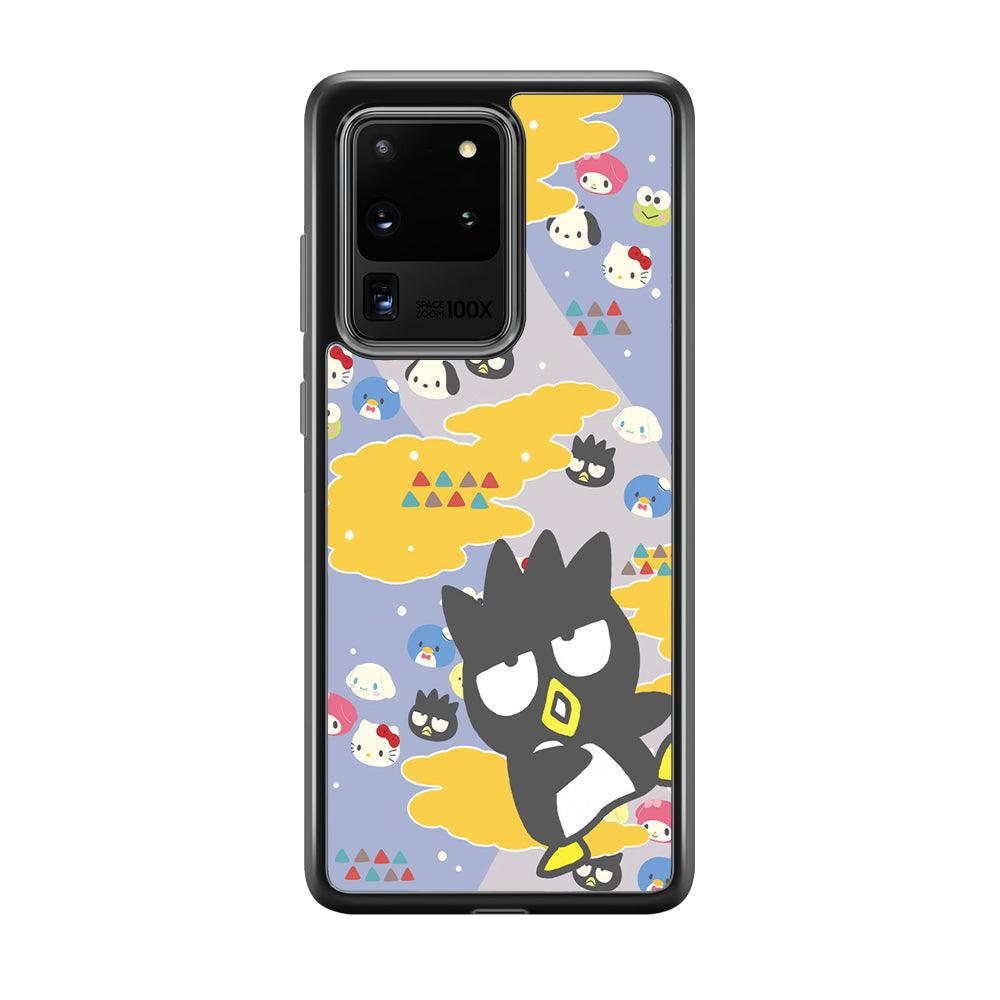 Bad Badtz-Maru Singing and Dancing Samsung Galaxy S20 Ultra Case-Rubber Black (2D Case)-Oxvistore