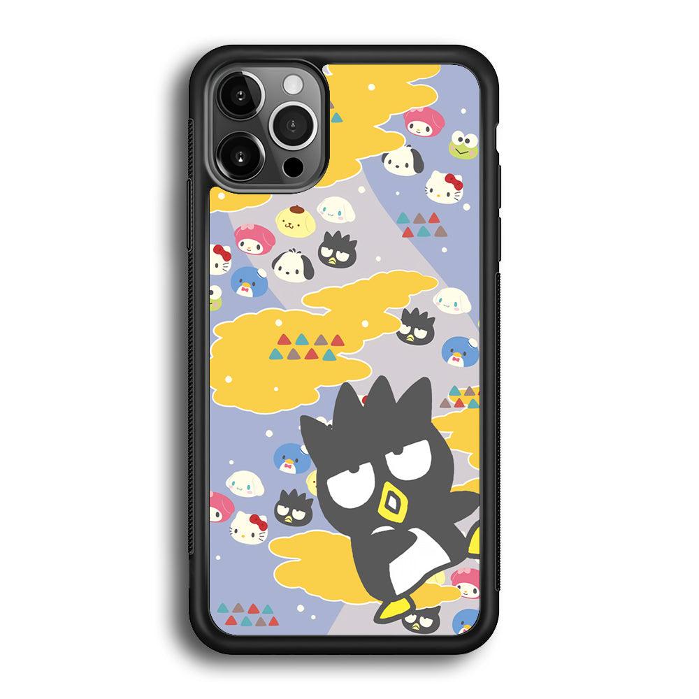 Bad Badtz-Maru Singing and Dancing iPhone 12 Pro Case-Rubber Black (2D Case)-Oxvistore