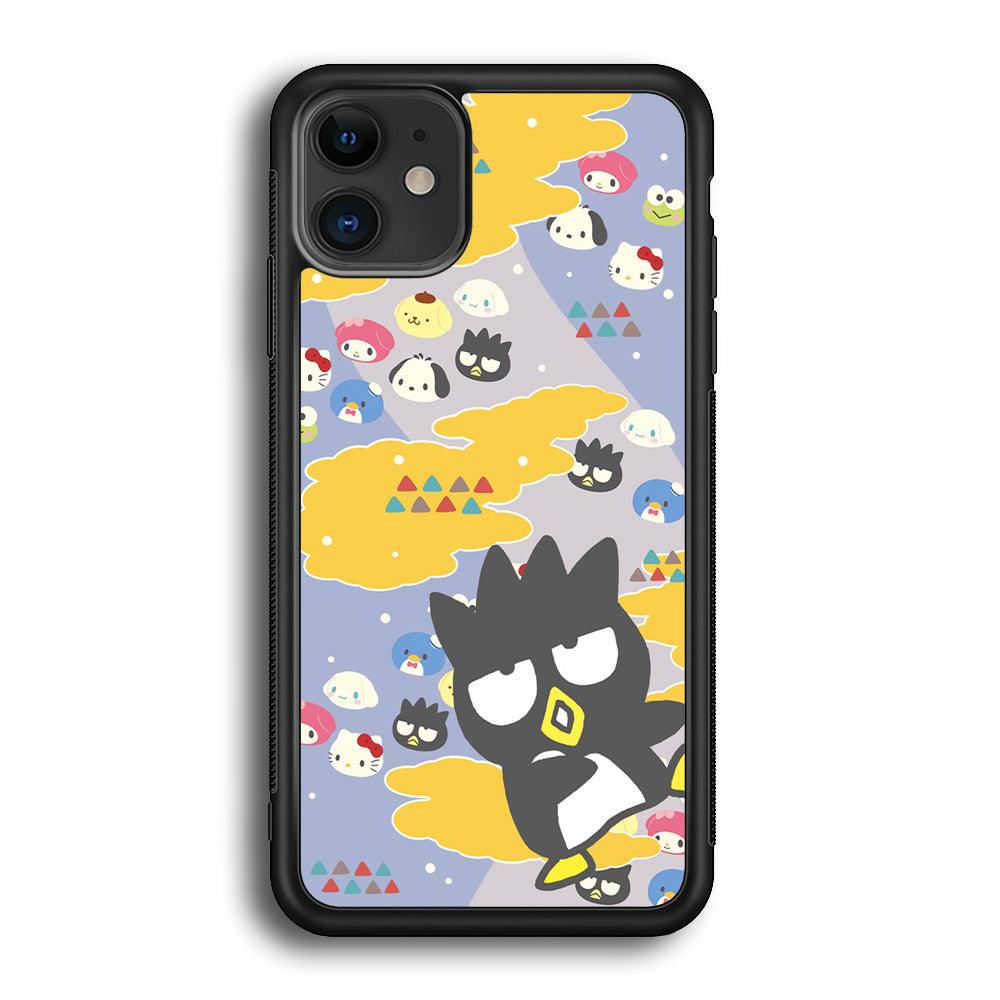 Bad Badtz-Maru Singing and Dancing iPhone 12 Case-Rubber Black (2D Case)-Oxvistore