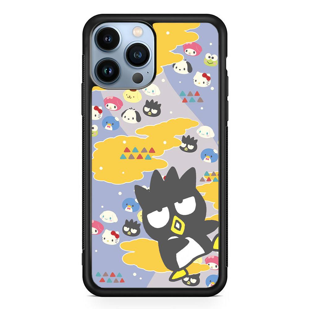 Bad Badtz-Maru Singing and Dancing iPhone 15 Pro Max Case-Rubber Black (2D Case)-Oxvistore
