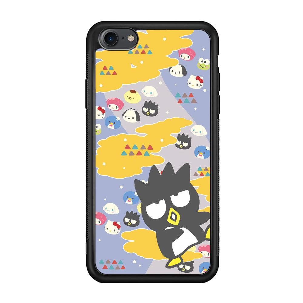 Bad Badtz-Maru Singing and Dancing iPhone 8 Case-Rubber Black (2D Case)-Oxvistore