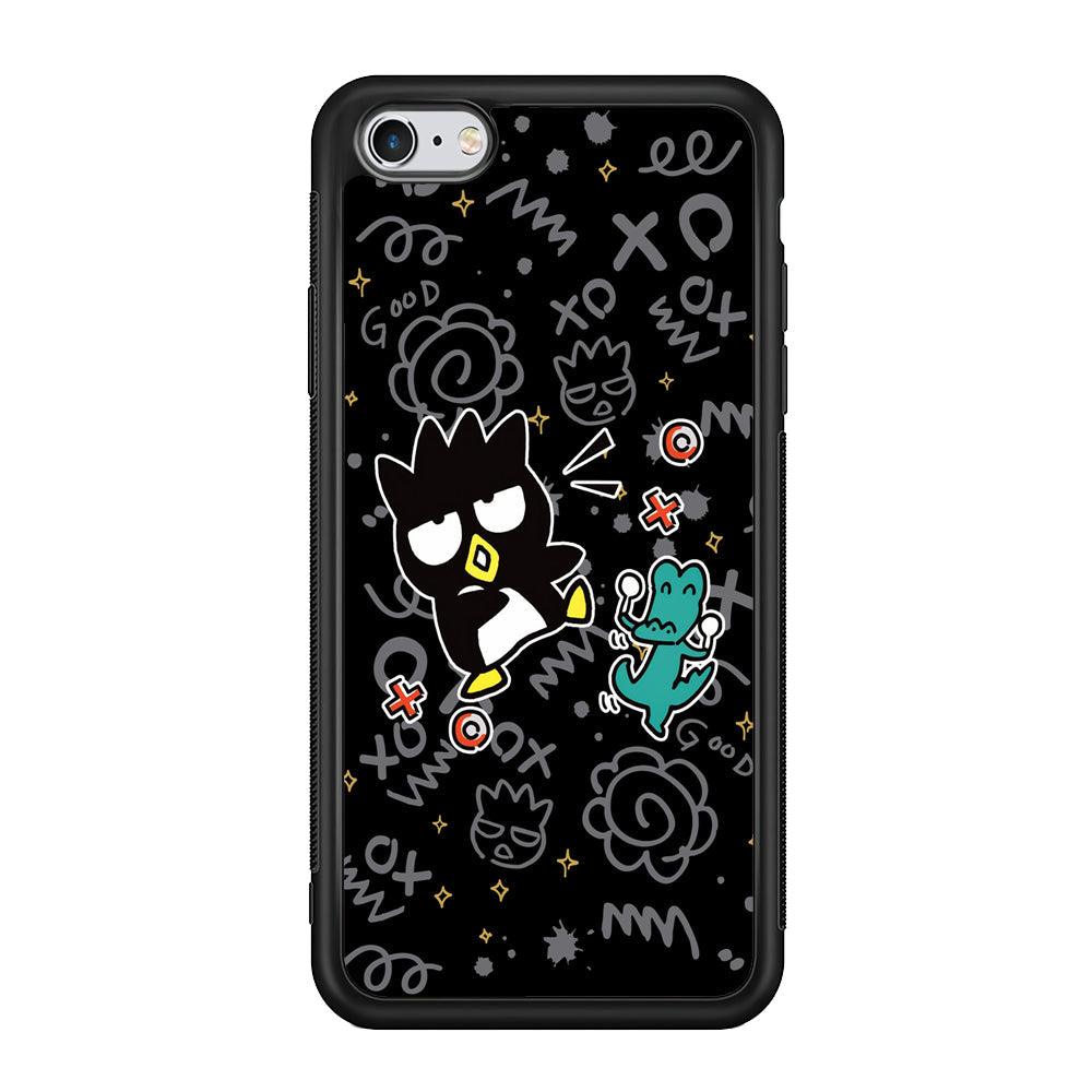 Bad Badtz-Maru The Dance Floor iPhone 6 Plus | 6s Plus Case-Rubber Black (2D Case)-Oxvistore