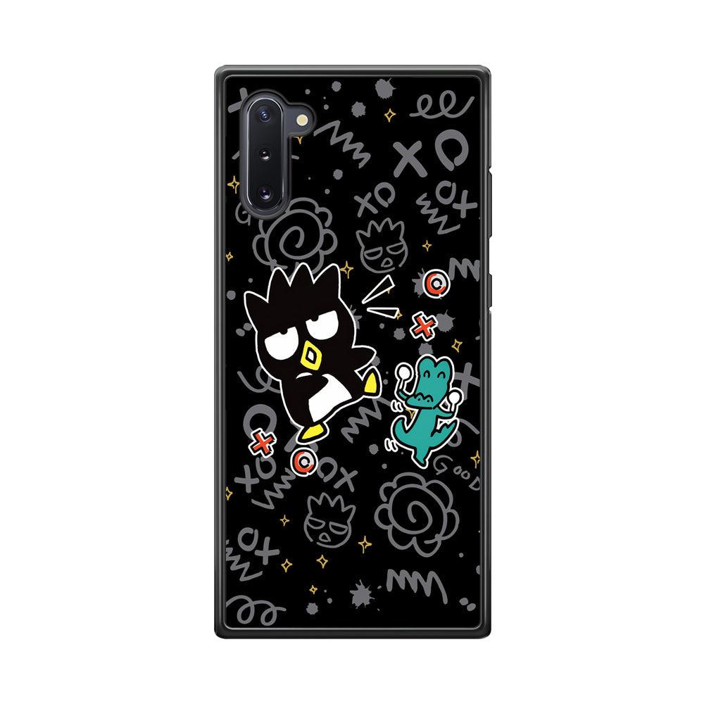 Bad Badtz-Maru The Dance Floor Samsung Galaxy Note 10 Case-Rubber Black (2D Case)-Oxvistore