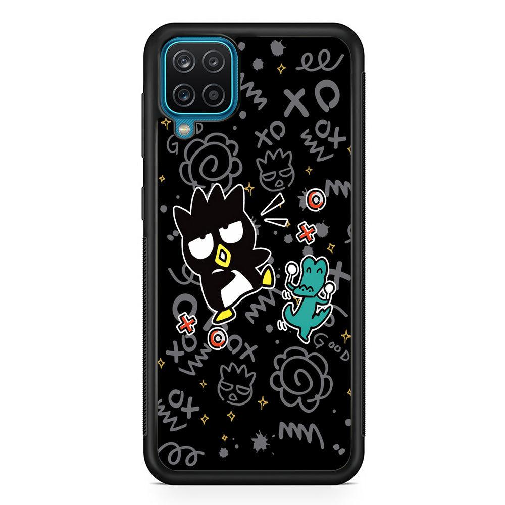 Bad Badtz-Maru The Dance Floor Samsung Galaxy A12 Case-Rubber Black (2D Case)-Oxvistore