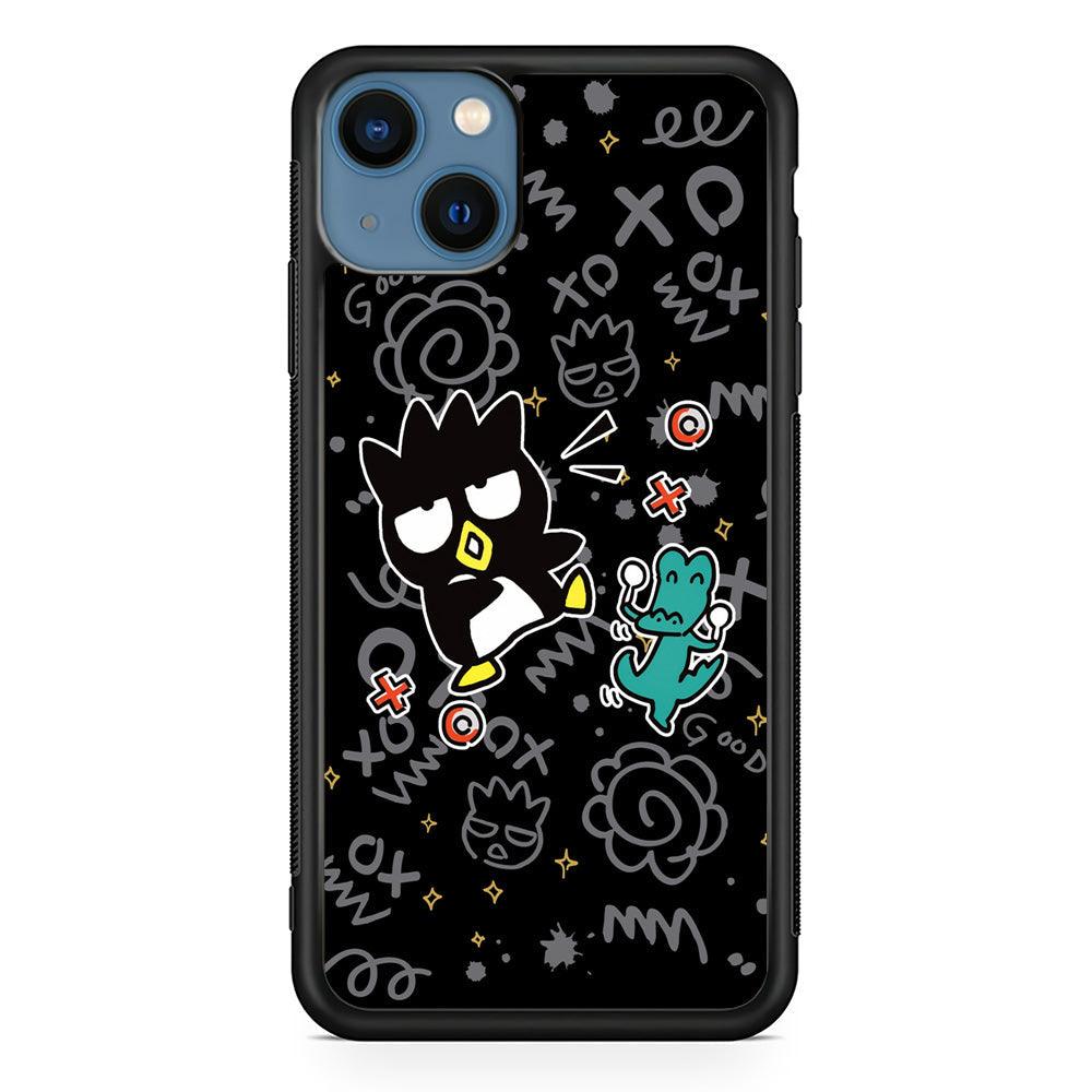 Bad Badtz-Maru The Dance Floor iPhone 15 Plus Case-Rubber Black (2D Case)-Oxvistore
