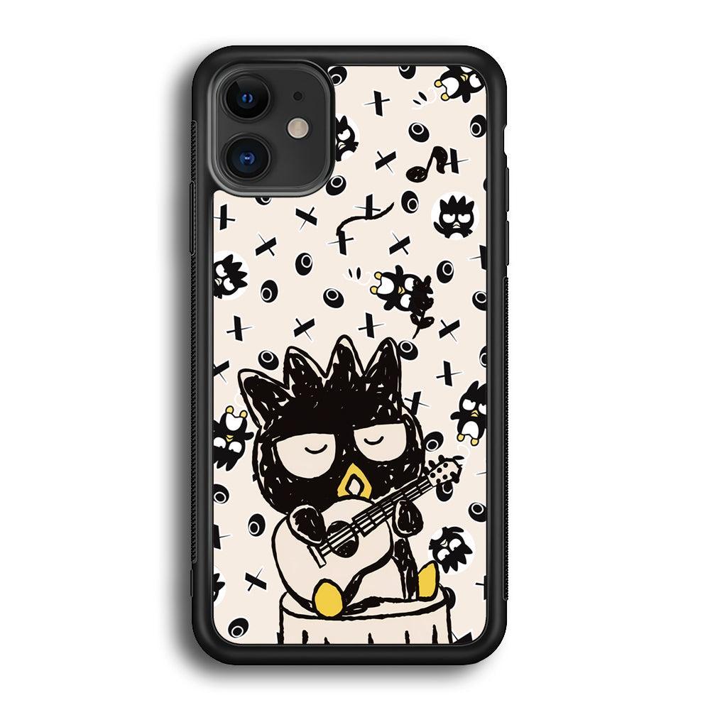 Bad Badtz-Maru When Life is So Busy iPhone 12 Case-Rubber Black (2D Case)-Oxvistore