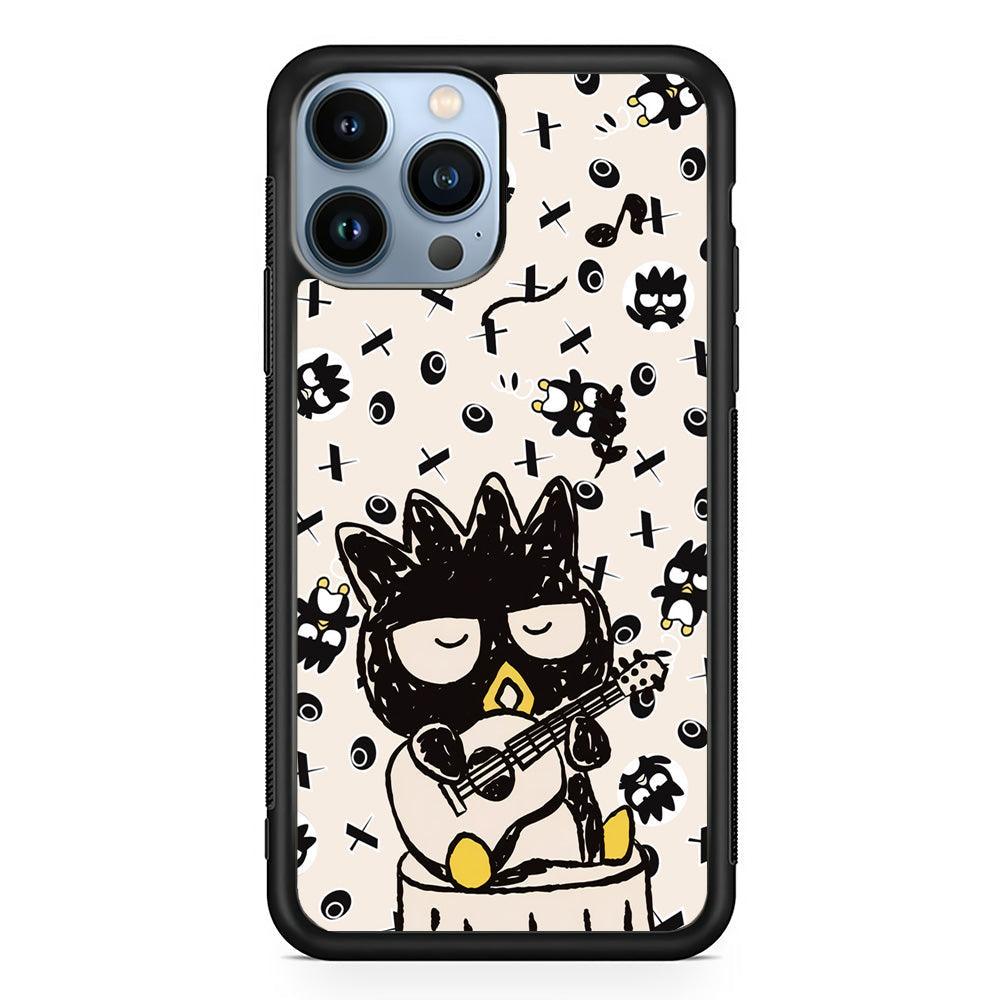 Bad Badtz-Maru When Life is So Busy iPhone 14 Pro Max Case-Rubber Black (2D Case)-Oxvistore