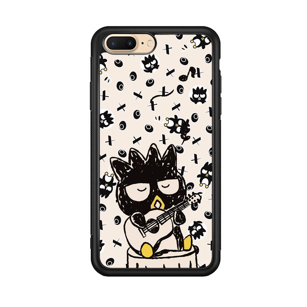 Bad Badtz-Maru When Life is So Busy iPhone 8 Plus Case-Rubber Black (2D Case)-Oxvistore