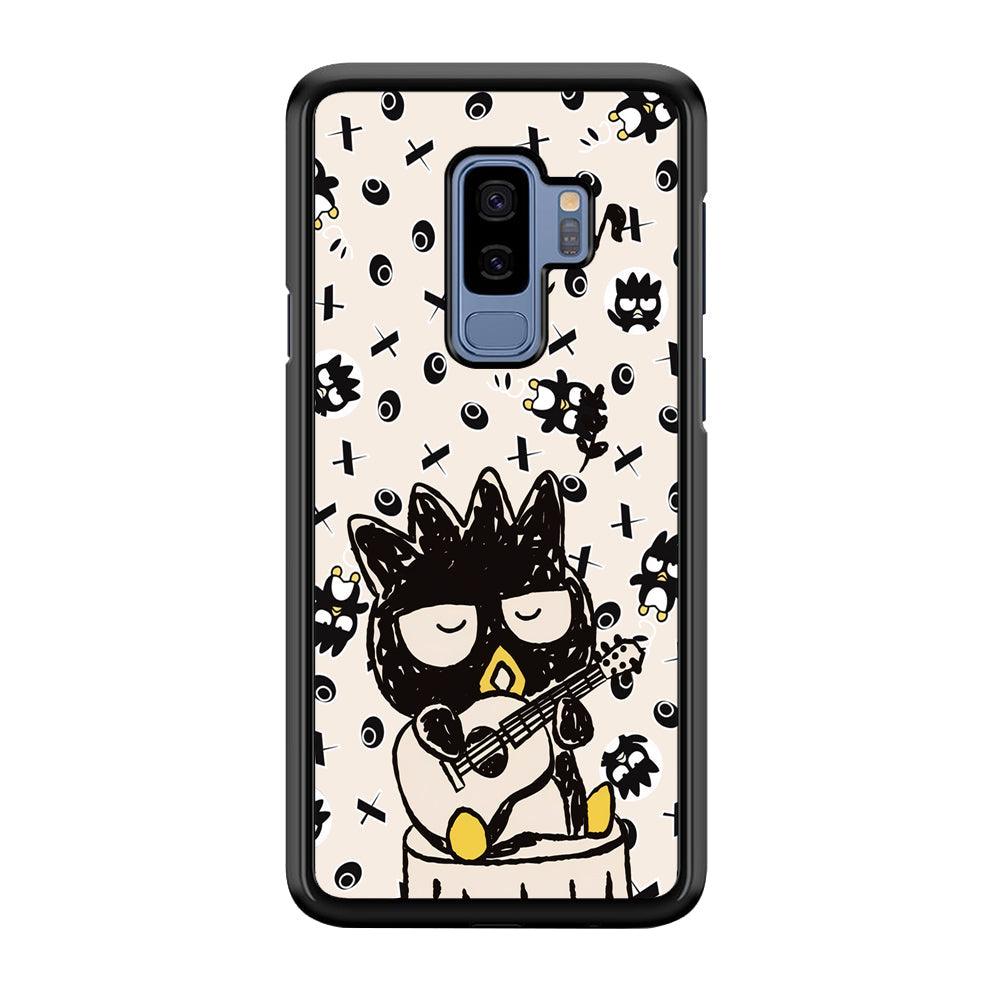 Bad Badtz-Maru When Life is So Busy Samsung Galaxy S9 Plus Case-Rubber Black (2D Case)-Oxvistore