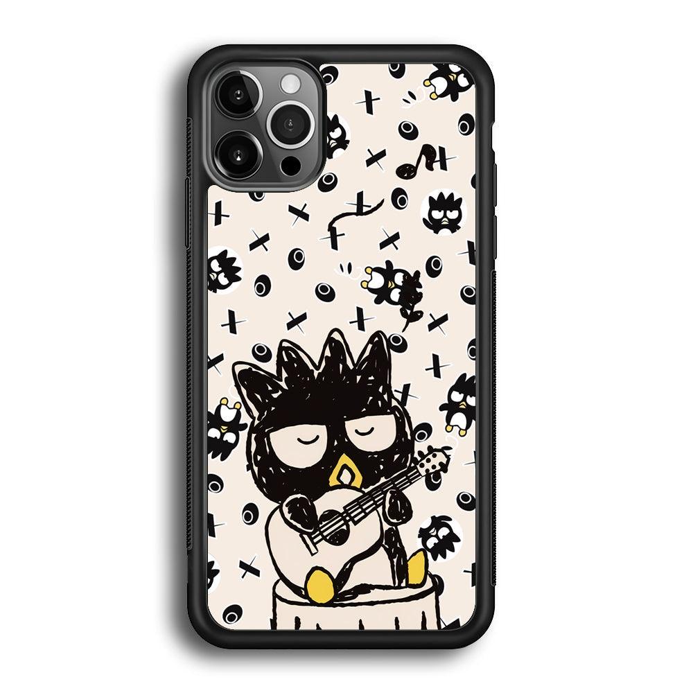 Bad Badtz-Maru When Life is So Busy iPhone 12 Pro Max Case-Rubber Black (2D Case)-Oxvistore