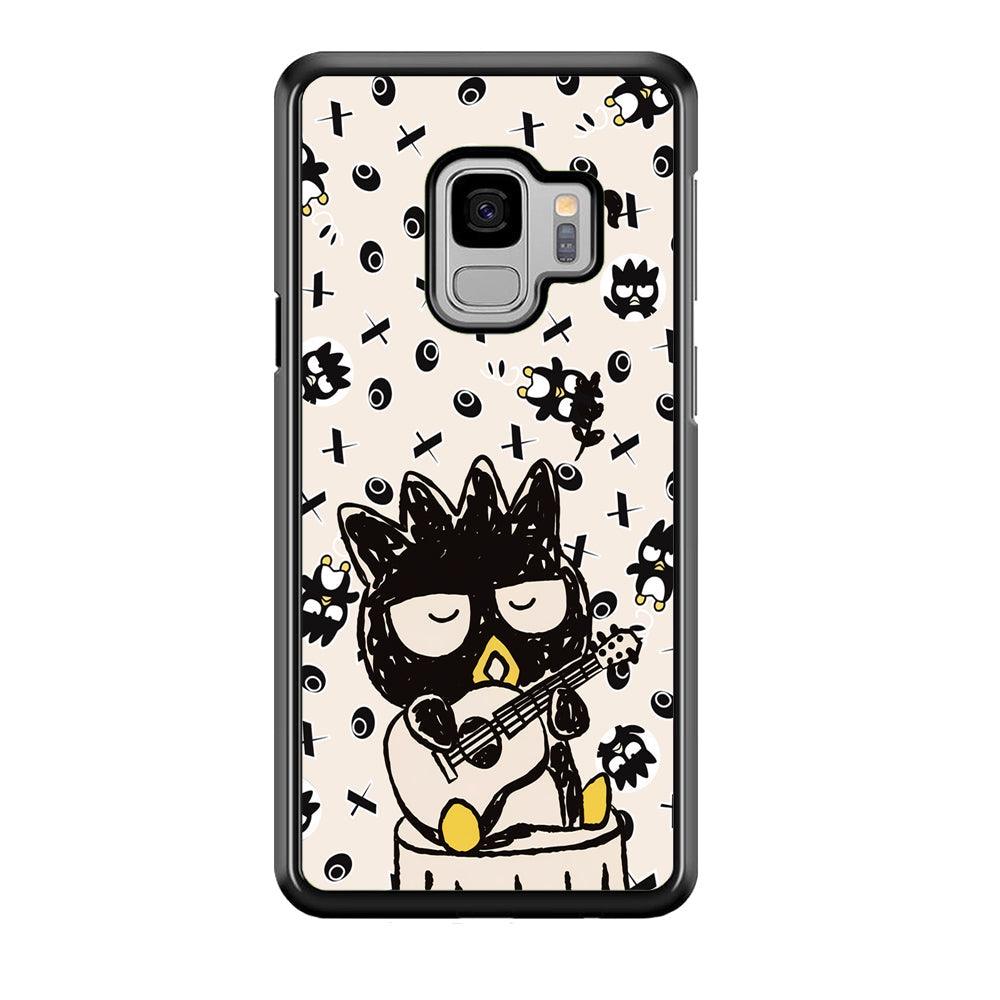 Bad Badtz-Maru When Life is So Busy Samsung Galaxy S9 Case-Rubber Black (2D Case)-Oxvistore