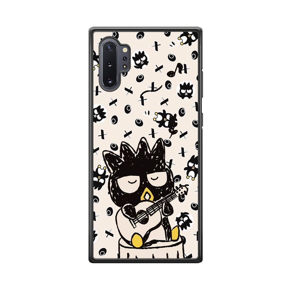 Bad Badtz-Maru When Life is So Busy Samsung Galaxy Note 10 Plus Case-Rubber Black (2D Case)-Oxvistore