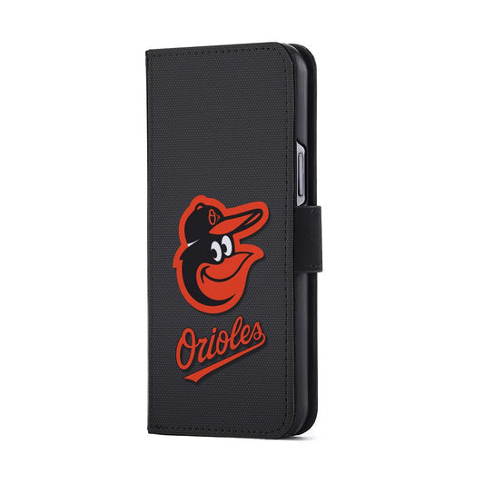 Baltimore Orioles Logo Flip Wallet Phone Case-Oxvistore