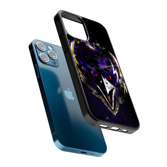 Baltimore Ravens Logo 2D Rubber Phone Case-Oxvistore