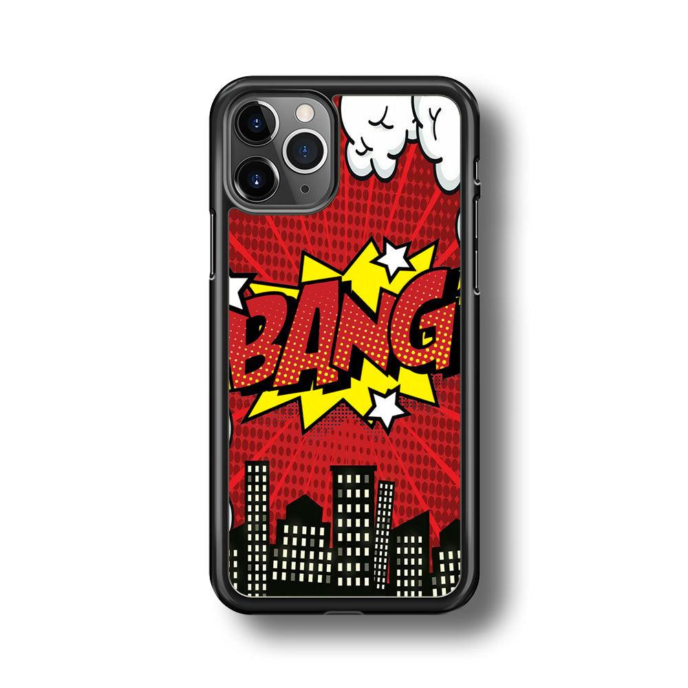 Bang Town iPhone 11 Pro Max Case-Rubber Black (2D Case)-Oxvistore
