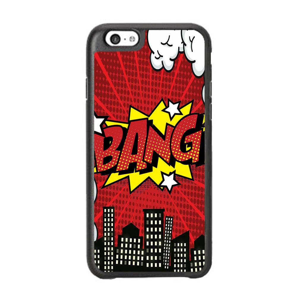 Bang Town iPhone 6 Plus | 6s Plus Case-Rubber Black (2D Case)-Oxvistore