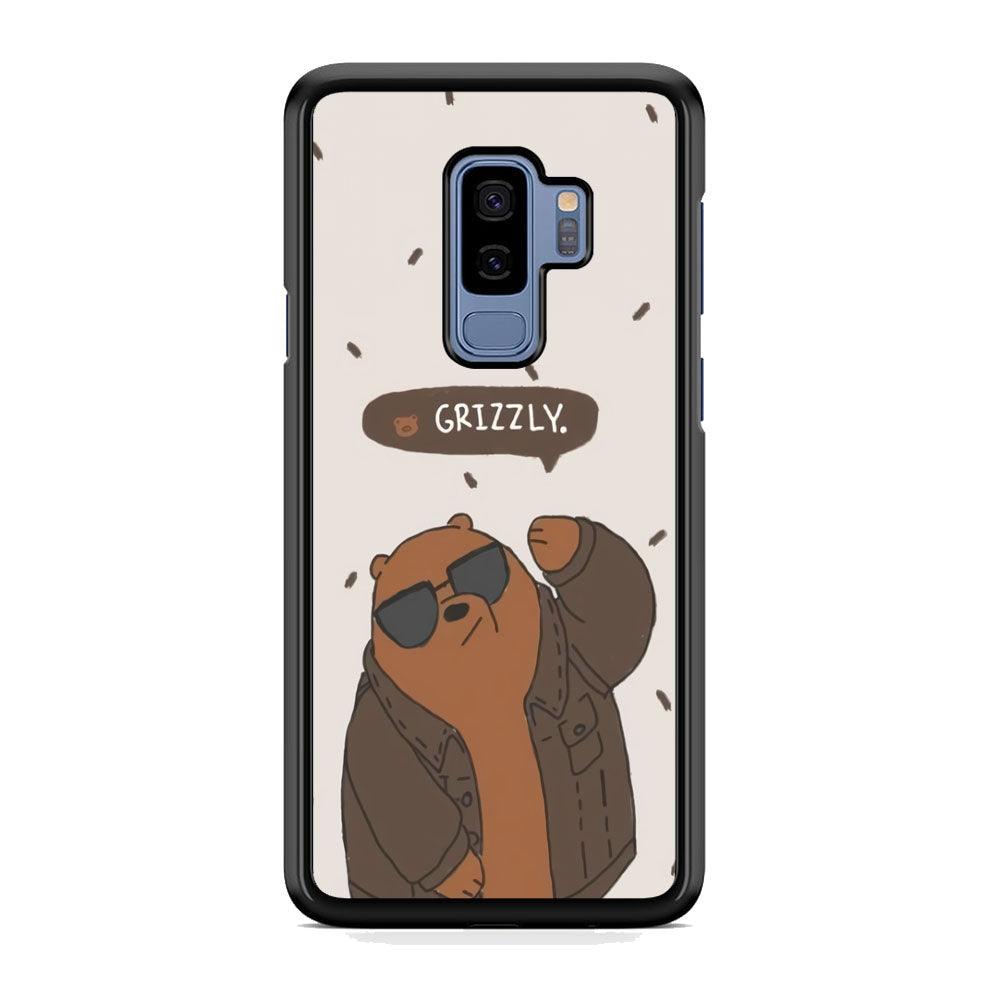 Bare Bears Grizzly Samsung Galaxy S9 Plus Case-Oxvistore