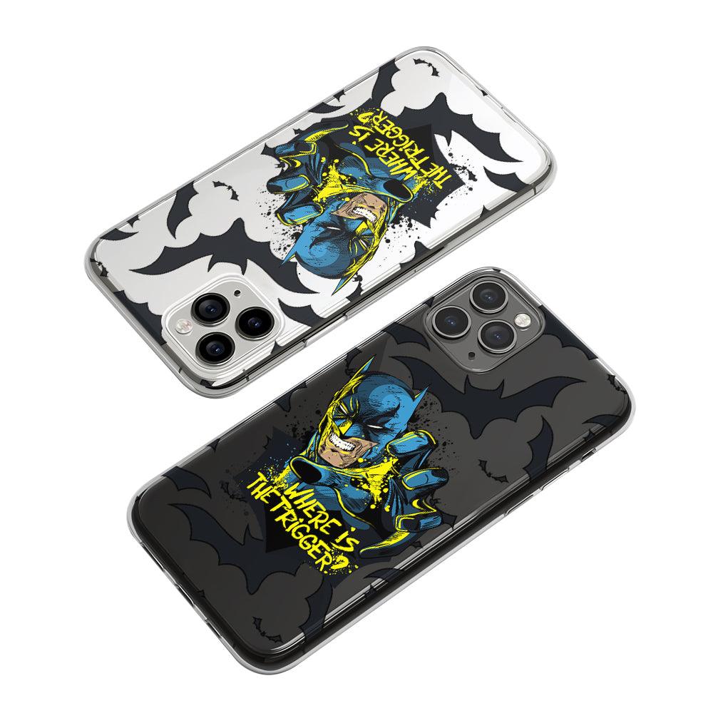 Batman The Dangerous Trigger Clear Soft Case-Oxvistore