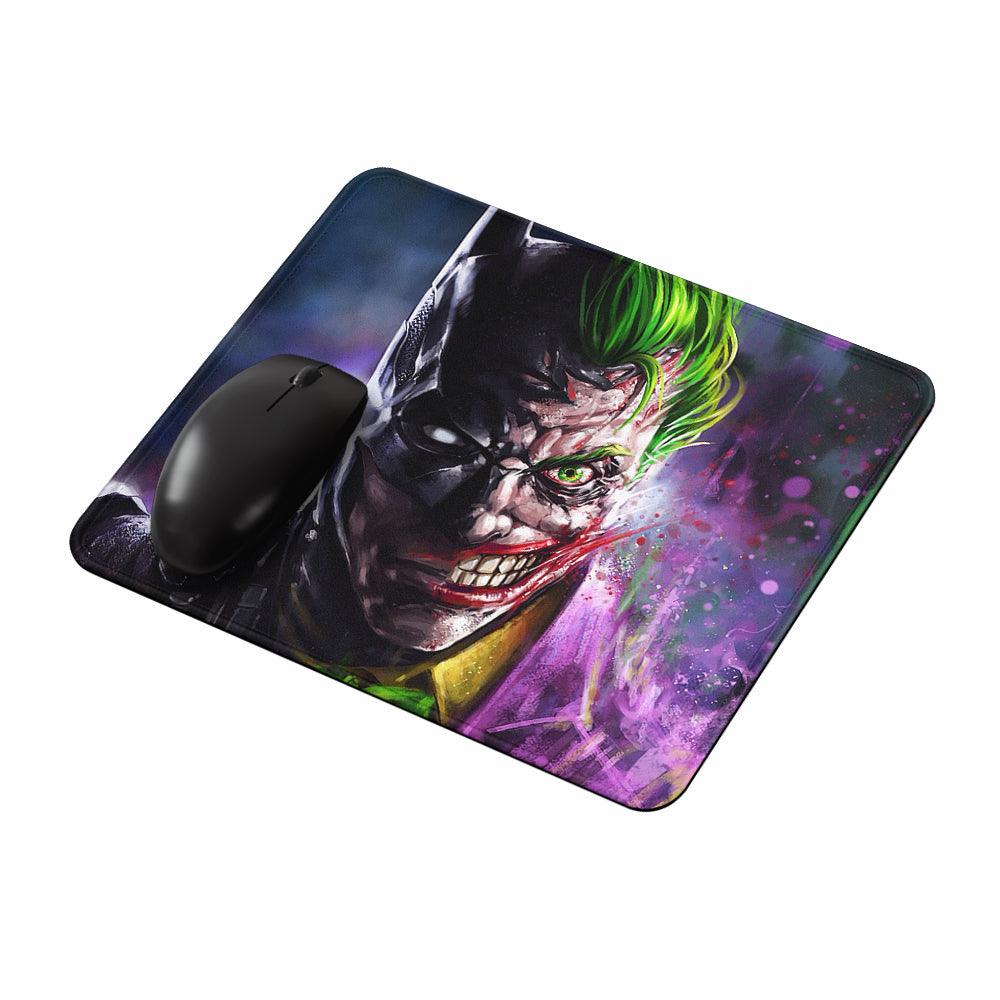 Batman and Joker Face Art Mouse Pads-Oxvistore