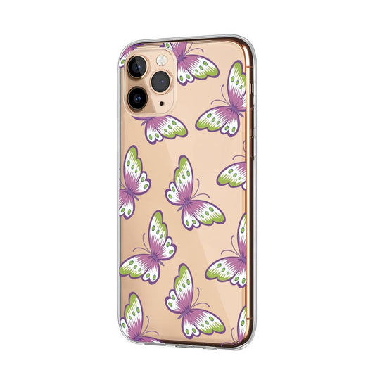 Beautiful Butterflies in the Sky Clear Soft Case-Oxvistore