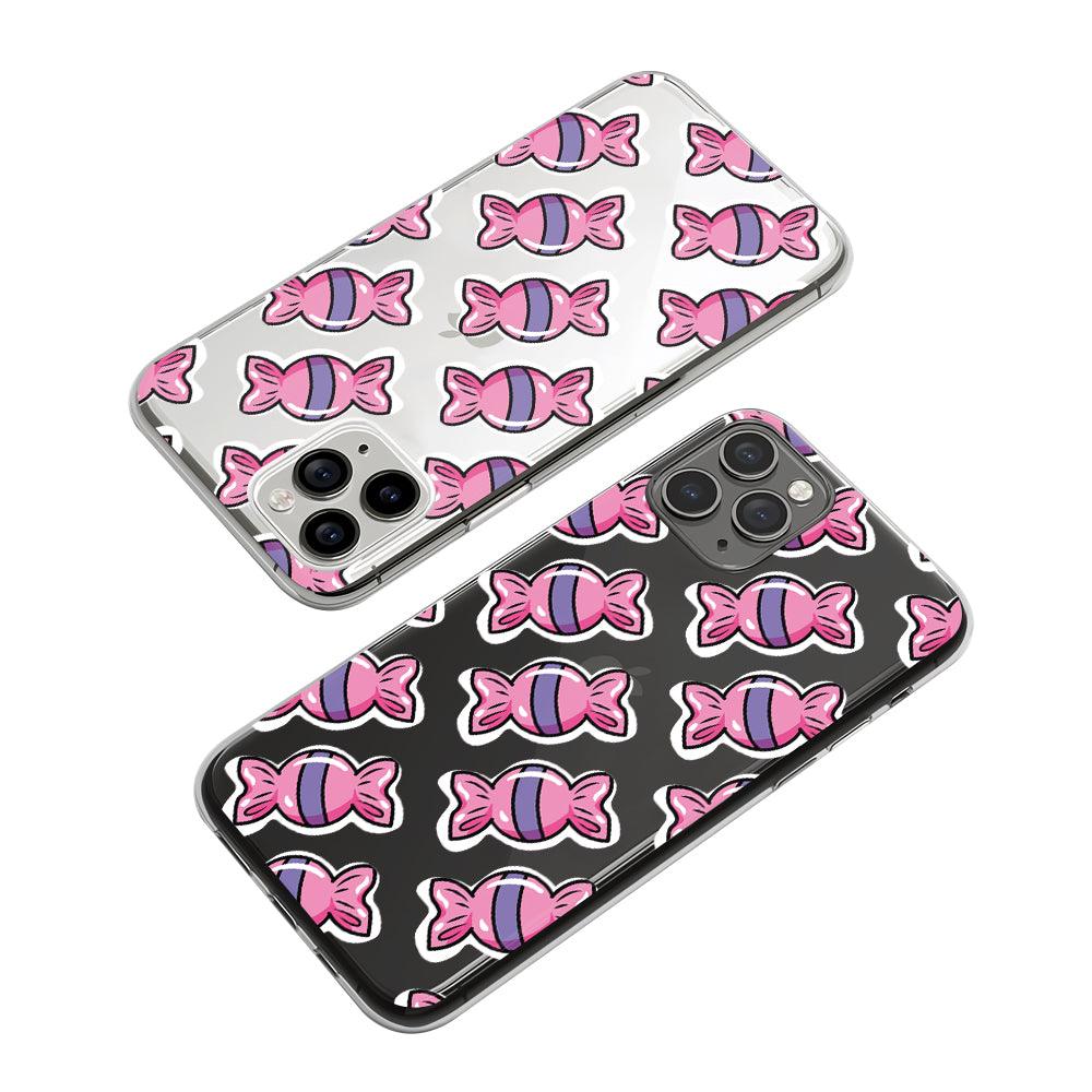 Beautifully Wrapped Candy Balls Clear Soft Case-Oxvistore
