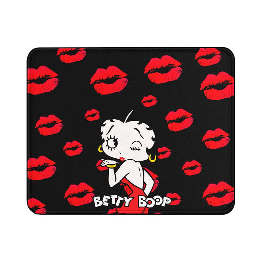 Betty Boop Red Lips Mouse Pads | Custom Mouse Pad with Non-Slip Rubber Base