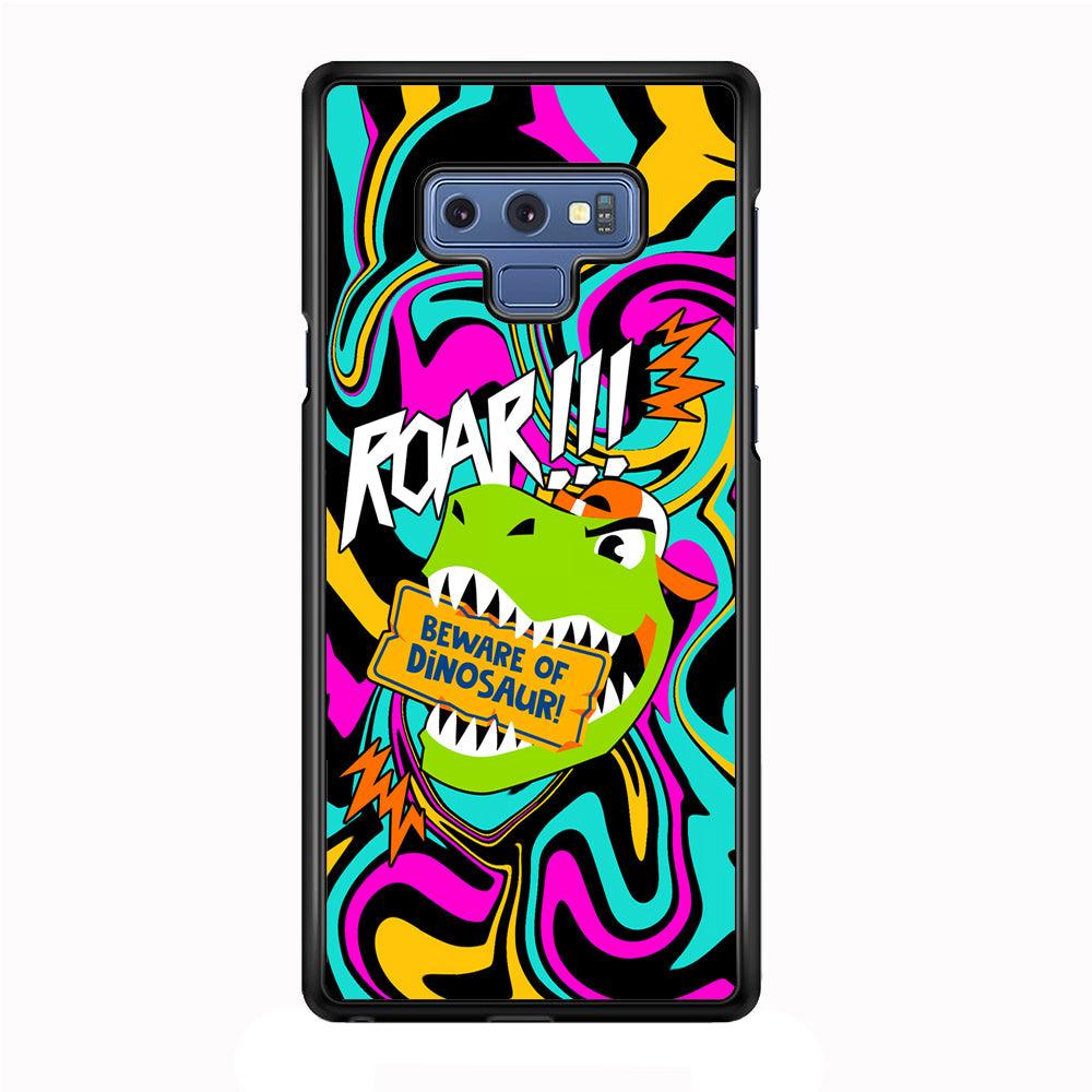 Beware from Dinosaur Roar Samsung Galaxy Note 9 Case-3D Case-Oxvistore