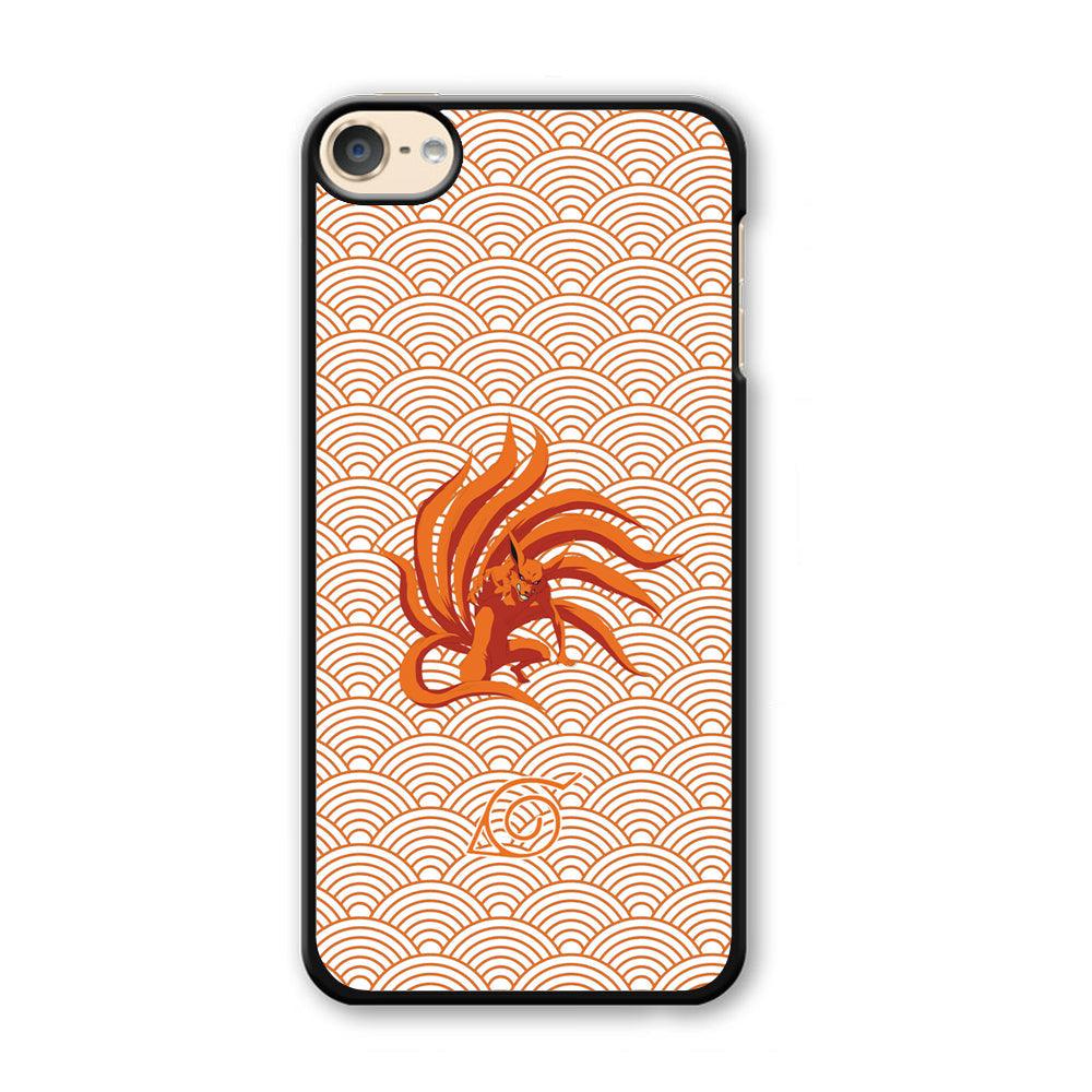 Bijuu no Kurama Konohagakure iPod Touch 6 Case-Plastic White (2D Case)-Oxvistore