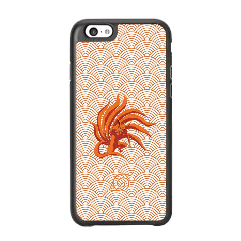 Bijuu no Kurama Konohagakure iPhone 6 Plus | 6s Plus Case-Rubber Black (2D Case)-Oxvistore