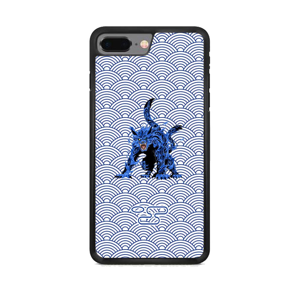 Bijuu no Matatabi Kumogakure iPhone 8 Plus Case-Rubber Black (2D Case)-Oxvistore
