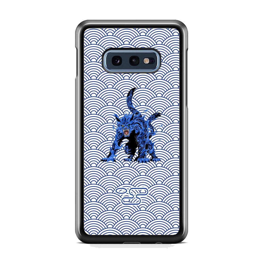 Bijuu no Matatabi Kumogakure Samsung Galaxy S10E Case-Rubber White (2D Case)-Oxvistore