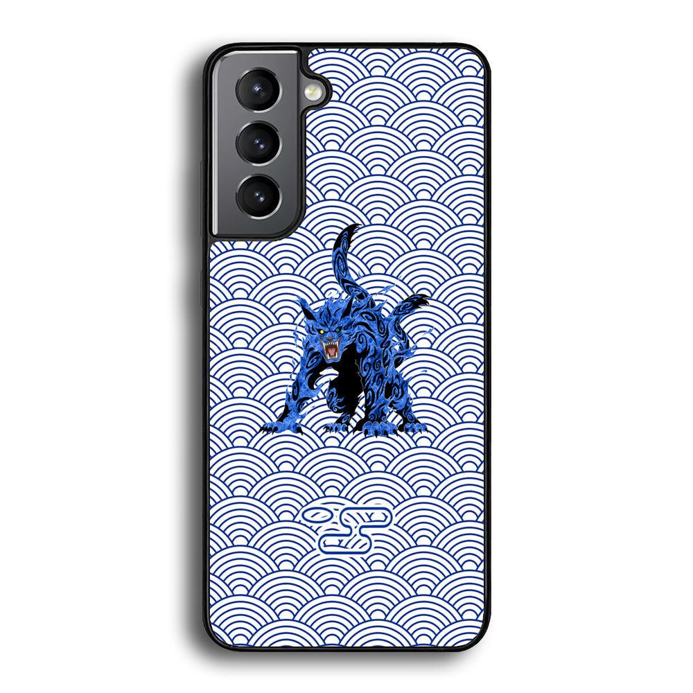 Bijuu no Matatabi Kumogakure Samsung Galaxy S21 Case-Rubber Black (2D Case)-Oxvistore