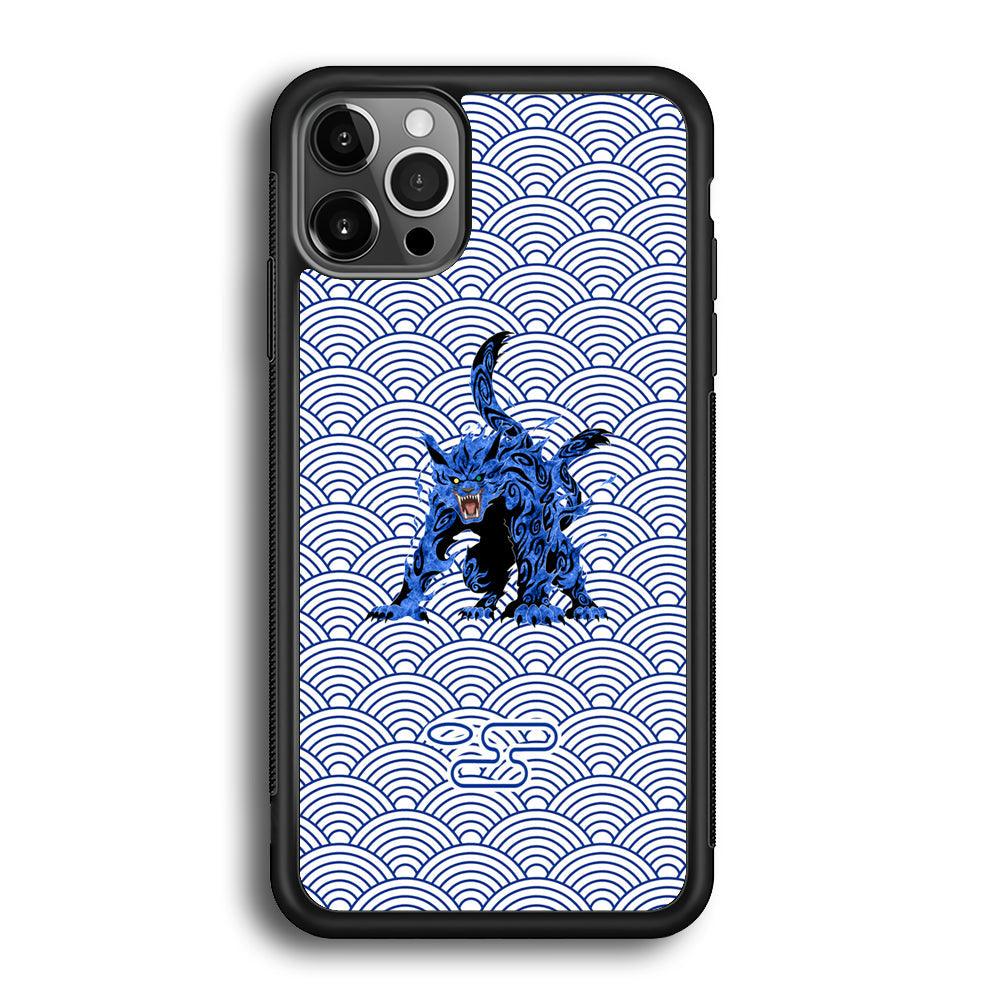 Bijuu no Matatabi Kumogakure iPhone 12 Pro Max Case-Rubber Black (2D Case)-Oxvistore
