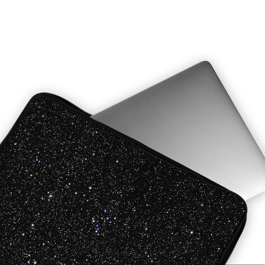 Black Galaxy Space Laptop Sleeve Protective Cover-Oxvistore