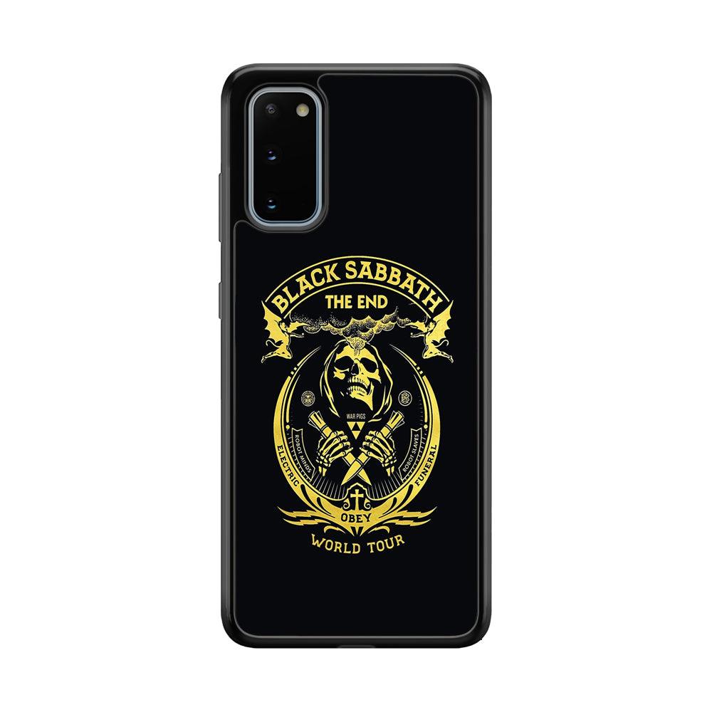 Black Sabbath Obey World Tour Samsung Galaxy S20 Case-Rubber Black (2D Case)-Oxvistore