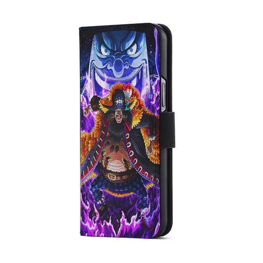 Blackbeard Marshall D Teach One Piece Flip Wallet Phone Case-Oxvistore